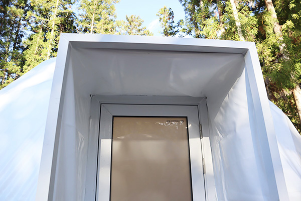 写真：ドームテント